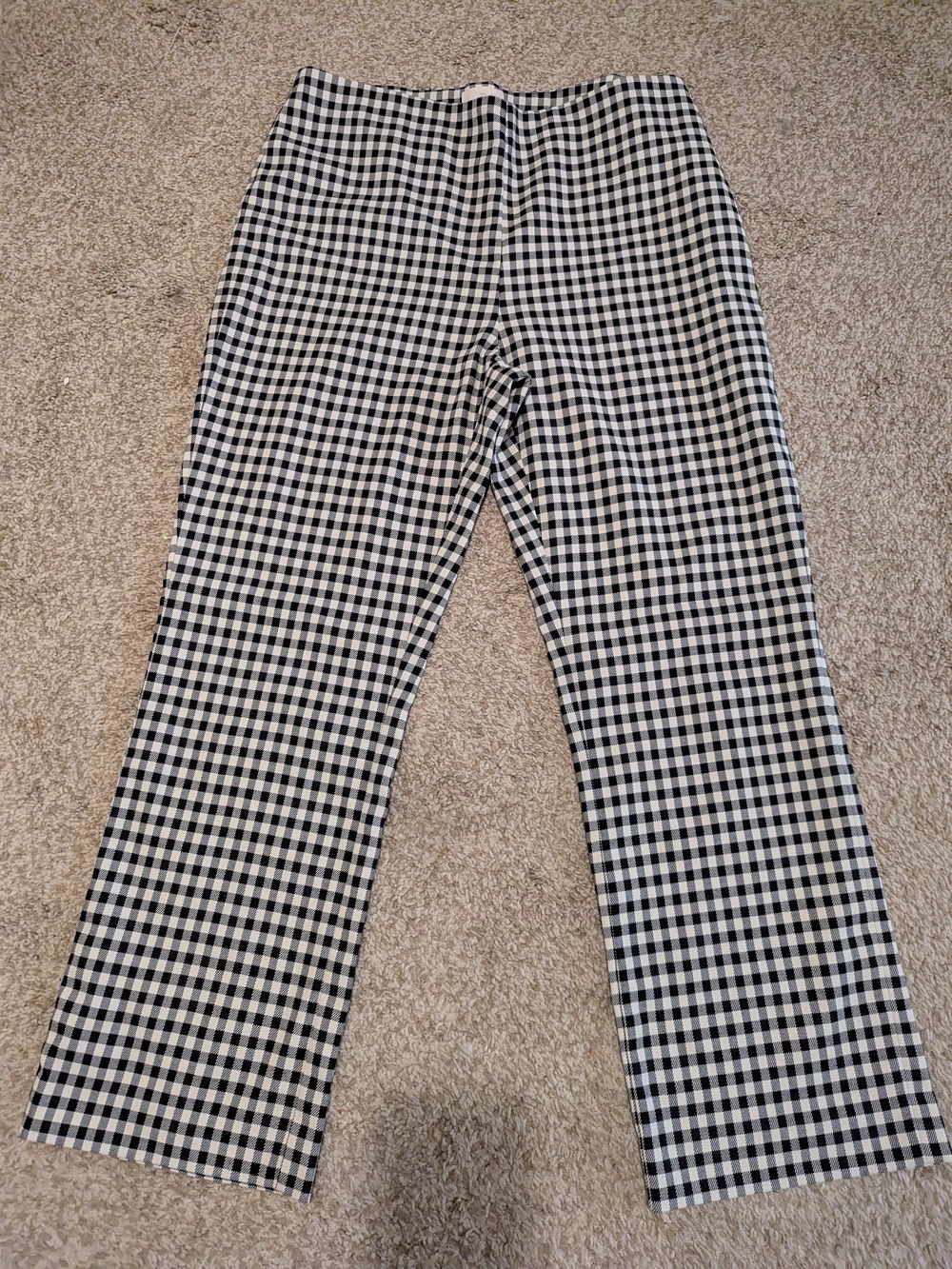 Women’s Black & White Ankle Pants